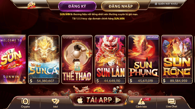 Tổng Quan Các Sảnh Game Nổi Bật Tại SUNWIN